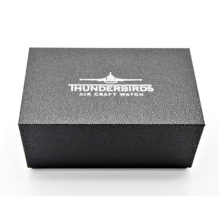 THUNDERBIRDS Aircraft F-16 Chronograph Watch Silver/Gray image 5