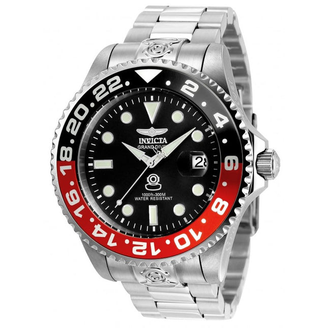 INVICTA Men's Grand Pro Diver Automatic 47mm Silver / Coke Coca Cola Watch