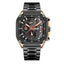 MEGIR Men's SQUARE-X Chronograph Rose Gold / Black Watch