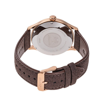 ORIENT Men's Automatic Bambino Leather Watch RA-AC0P04Y image 5