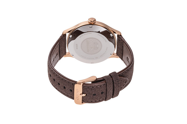 ORIENT Men's Automatic Bambino Leather Watch RA-AC0P04Y image 5