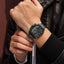 MEGIR Men's SQUARE-X Chronograph Ionic Black / Green Watch