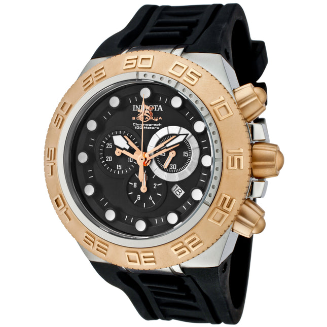 INVICTA Men's SUBAQUA NOMA IV Chronograph 50mm Watch Black/Gold