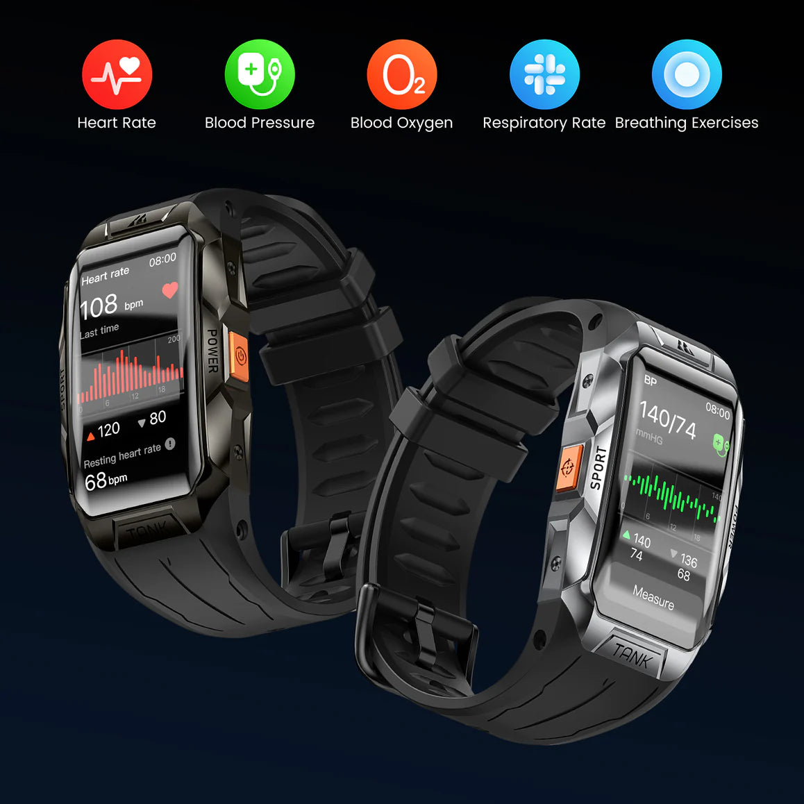 KOSPET TANK X1 Smart Watch | Smart Band