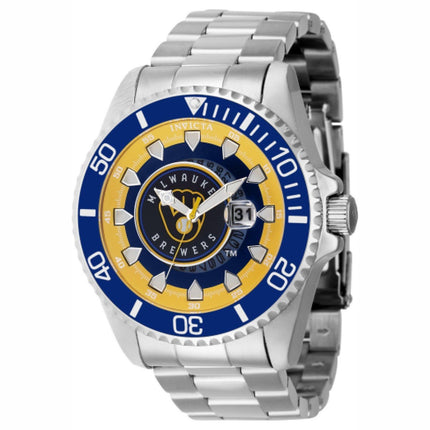 Invicta MLB - Milwaukee Brewers 43469 Men's Quartz Watch - 47mm