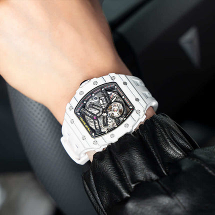 TSAR BOMBA Elemental-Carbon Fiber Automatic Watch TB8208CF
