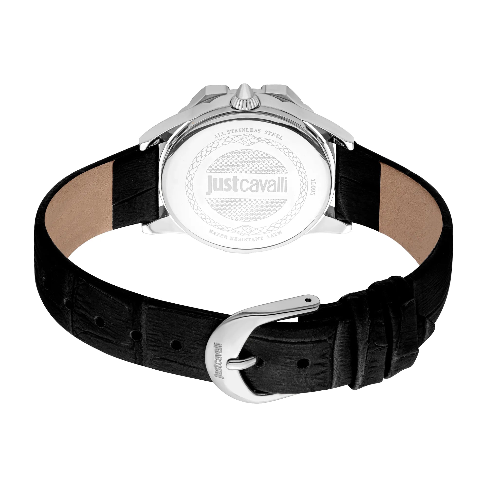 Just Cavalli Animalier Diva Leather Black image 1