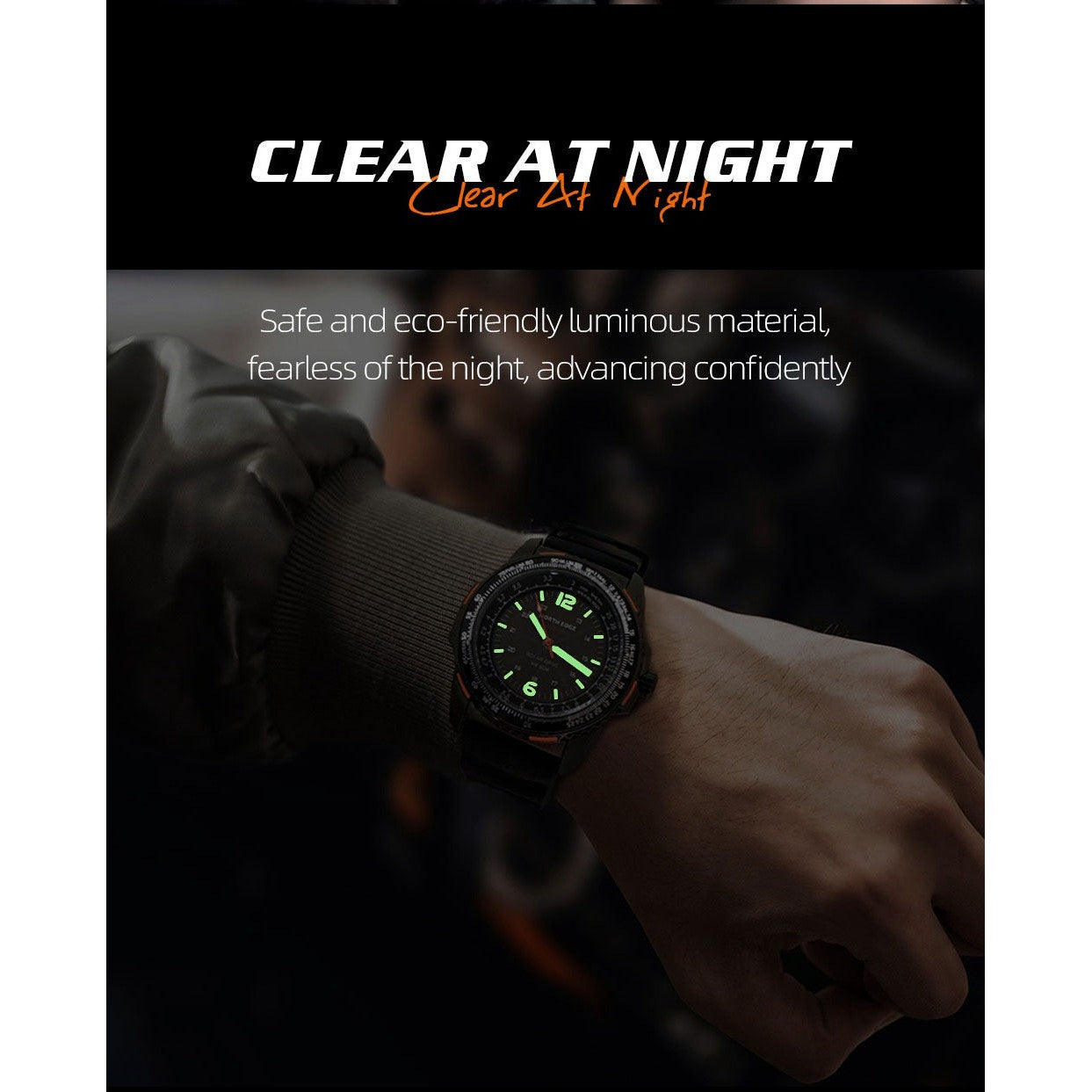 NORTH EDGE Tactical Photon Solar Drive Watch