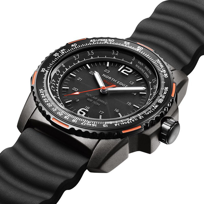 NORTH EDGE Tactical Photon Solar Drive Watch