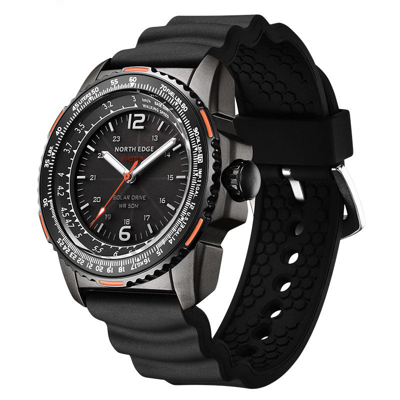 NORTH EDGE Tactical Photon Solar Drive Watch