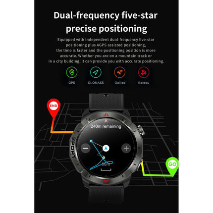 NORTH EDGE Tactical Sport GPS Smart Watch