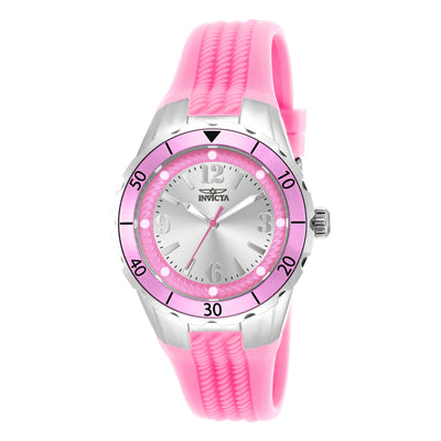 INVICTA Women's Angel Halo Silicone Watch Pink