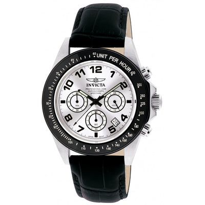 INVICTA Men's Speedway 43mm Montenegro Silver / Black Chronograph Watch