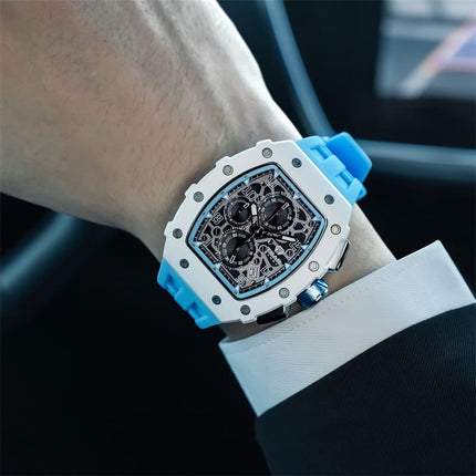 TSAR BOMBA Elemental– Bioceramic Date Quartz