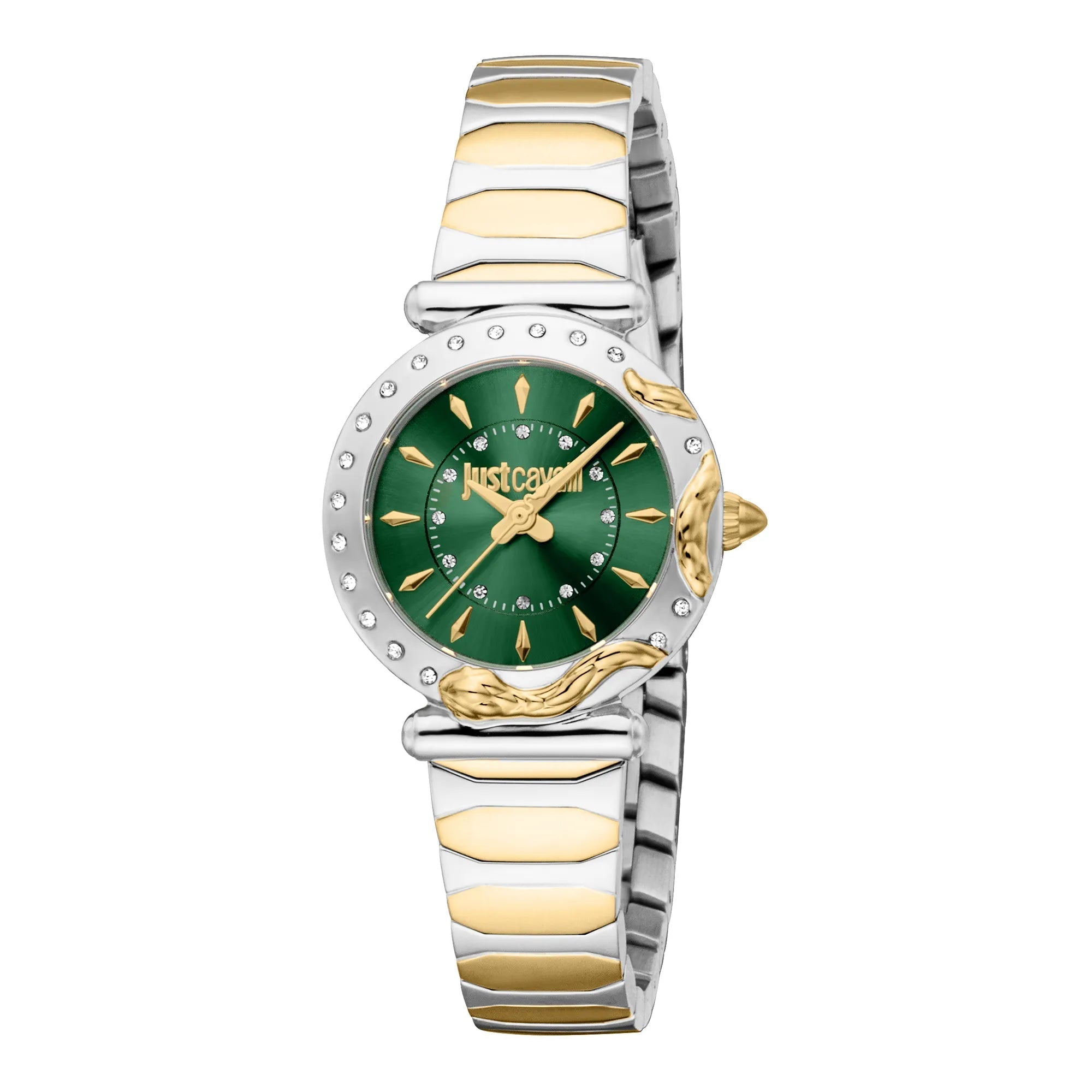 Just Cavalli Animalier Stella Snake Two Tones YG Green image 0