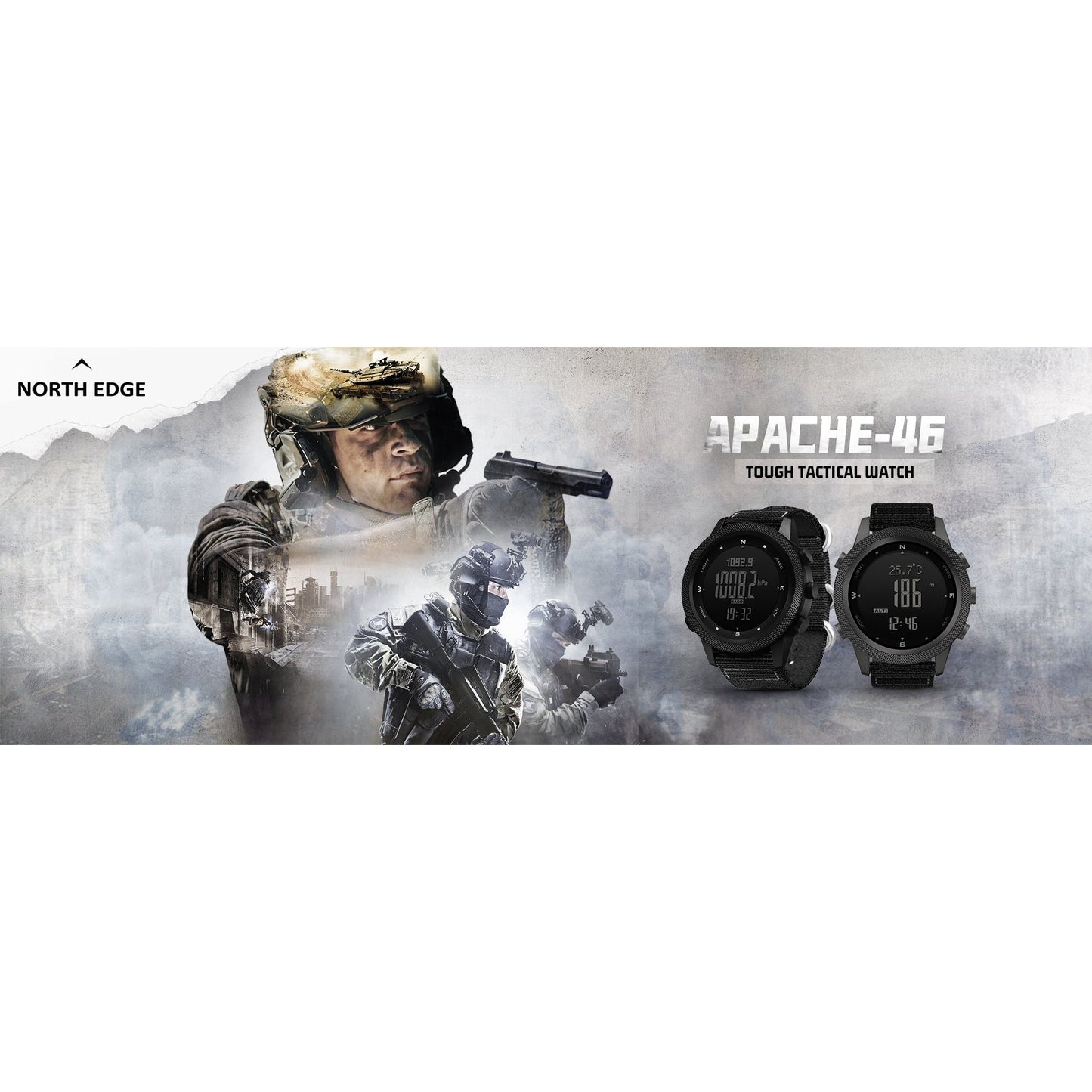 NORTH EDGE Tactical Apache 46 Watch Nylon