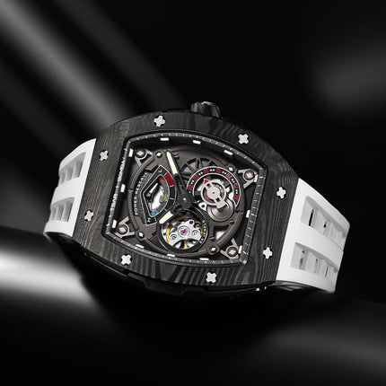 TSAR BOMBA Elemental-Carbon Fiber Automatic Watch TB8210CF