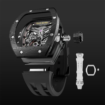 TSAR BOMBA Interchangeable Automatic Watch TB8218 Twin Set