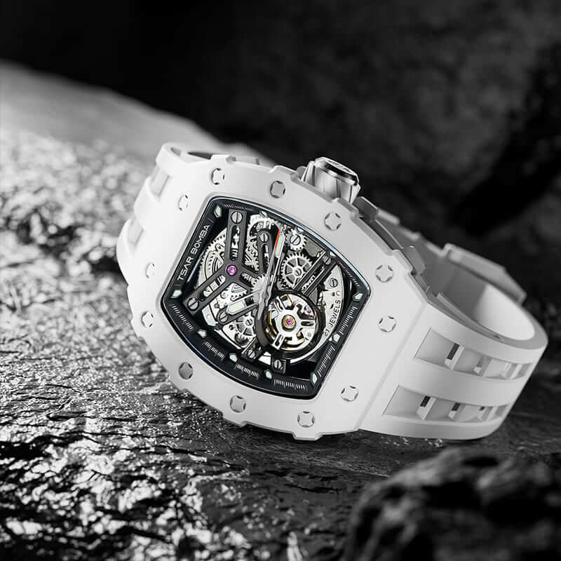 TSAR BOMBA Elemental-Ceramic Automatic Watch TB8208C