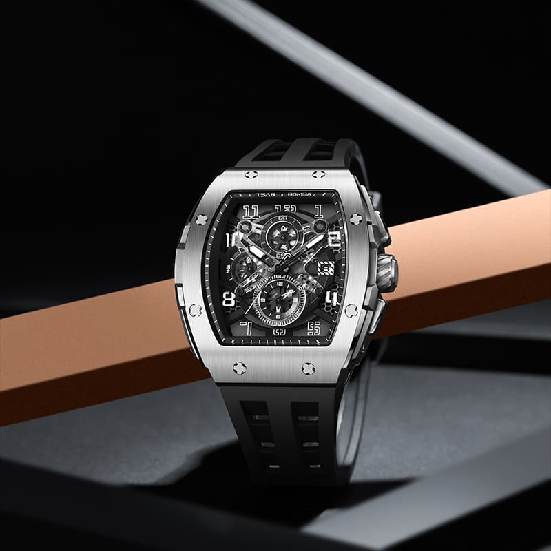 TSAR BOMBA Elemental-Quartz Watch TB8211Q