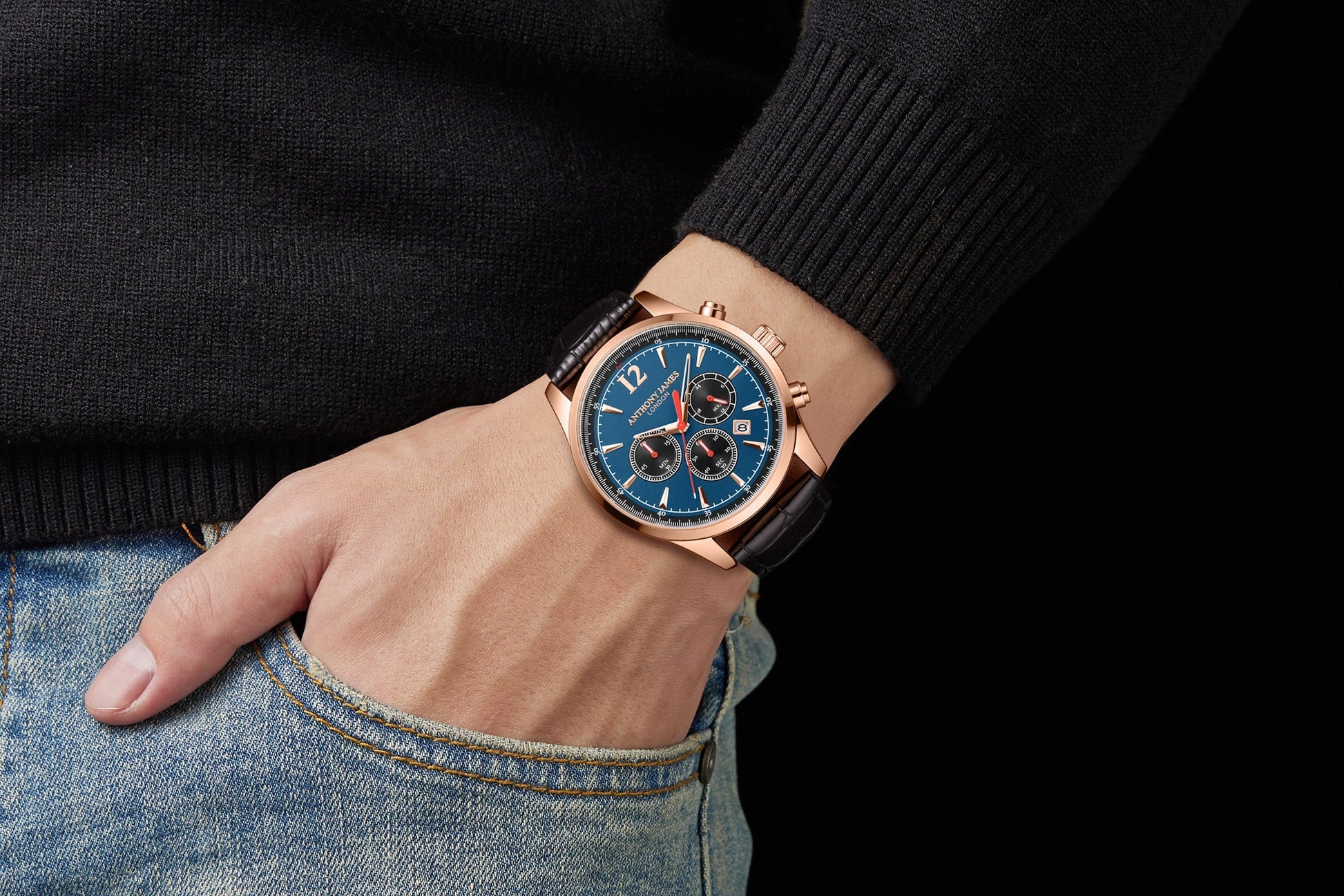 Classic Chronograph Rose Blue image 3