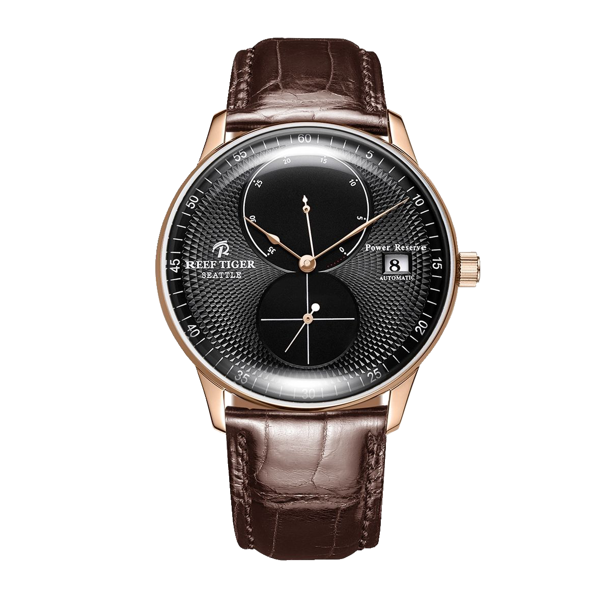 Reef Tiger Men's Seattle Navy 1 Series Automatic Watch image 0