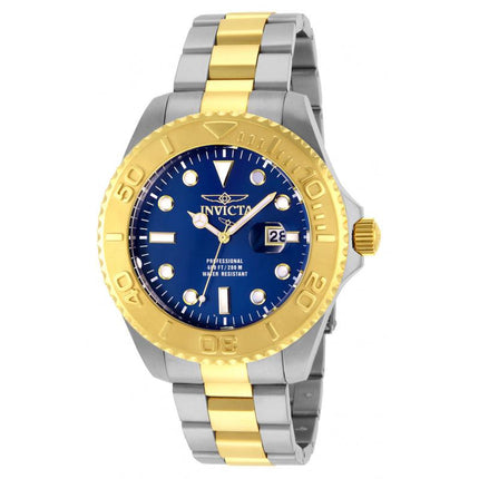 INVICTA Men's Pro Diver 47mm Oyster Bracelet Watch Two Tone/Maldives Blue