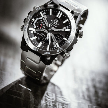 CASIO Men's Edifice Bluetooth Solar Watch ECB-2000D-1AEF image 1