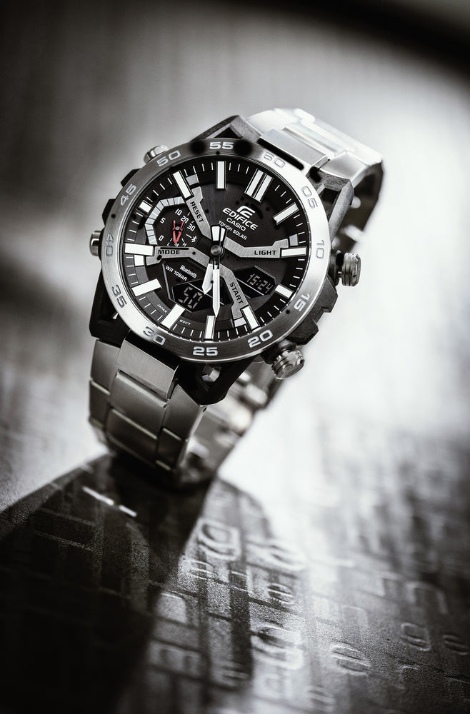 CASIO Men's Edifice Bluetooth Solar Watch ECB-2000D-1AEF image 1