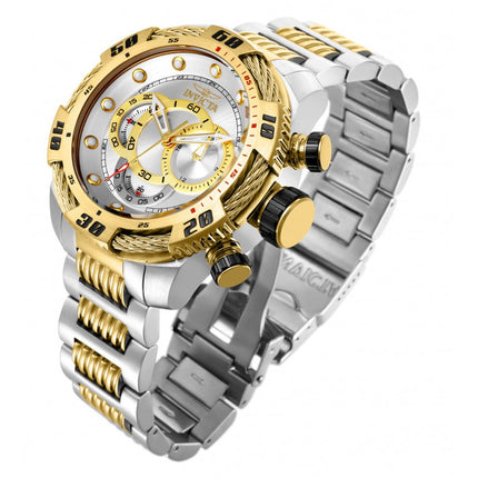 INVICTA Men's Speedway Mega Chronograph 50mm Two Tone Gold Watch