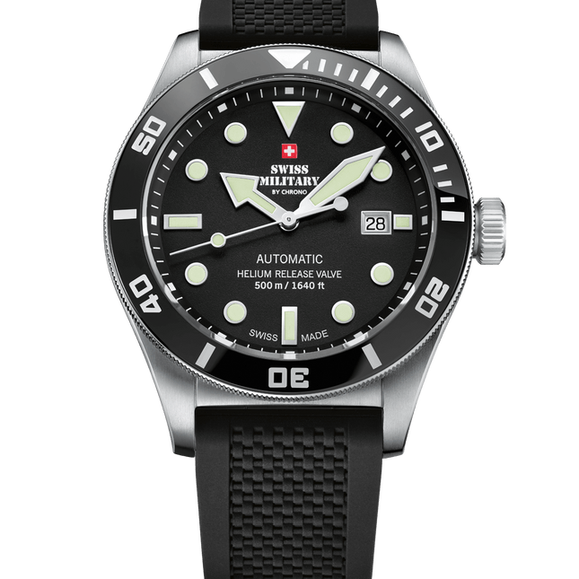 Swiss Military SMA34075.06 – Swiss Made Automatic Dive Watch 500M image 0
