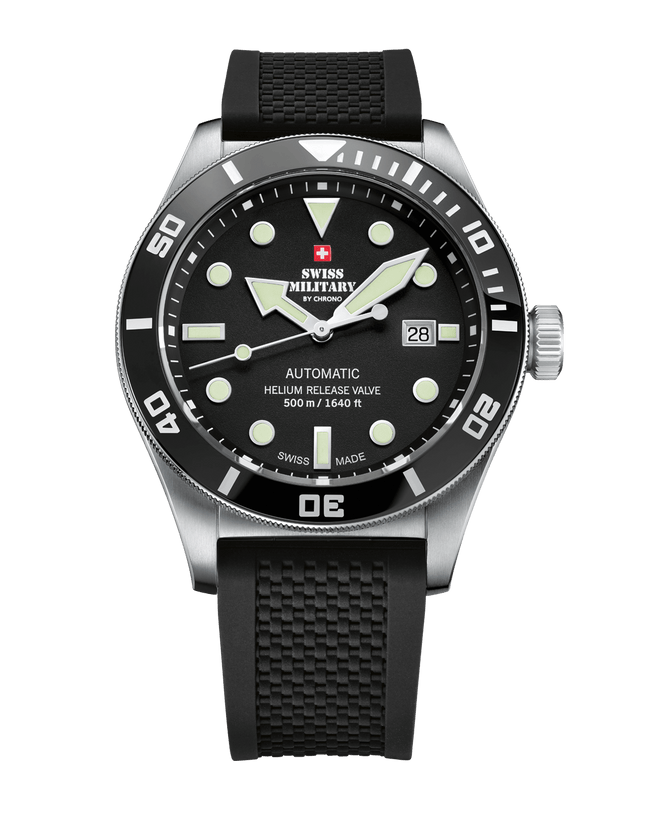 Swiss Military SMA34075.06 – Swiss Made Automatic Dive Watch 500M image 0