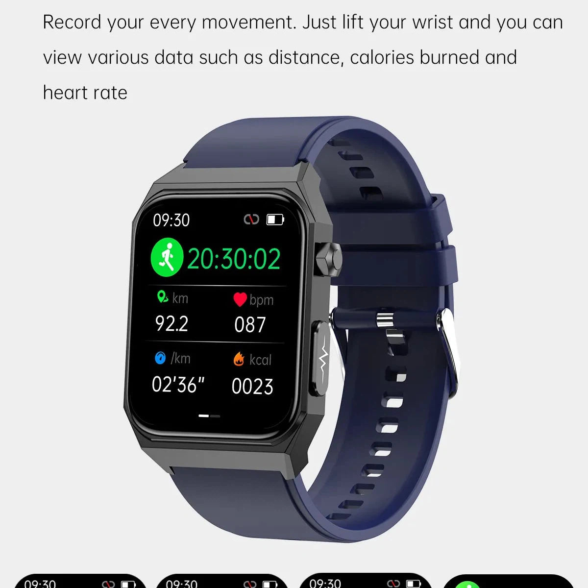 NORTH EDGE Health Plus Glucose Heart Smart Watch