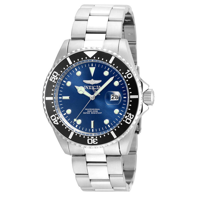 INVICTA Men's Pro Diver 43mm Watch Black / Blue