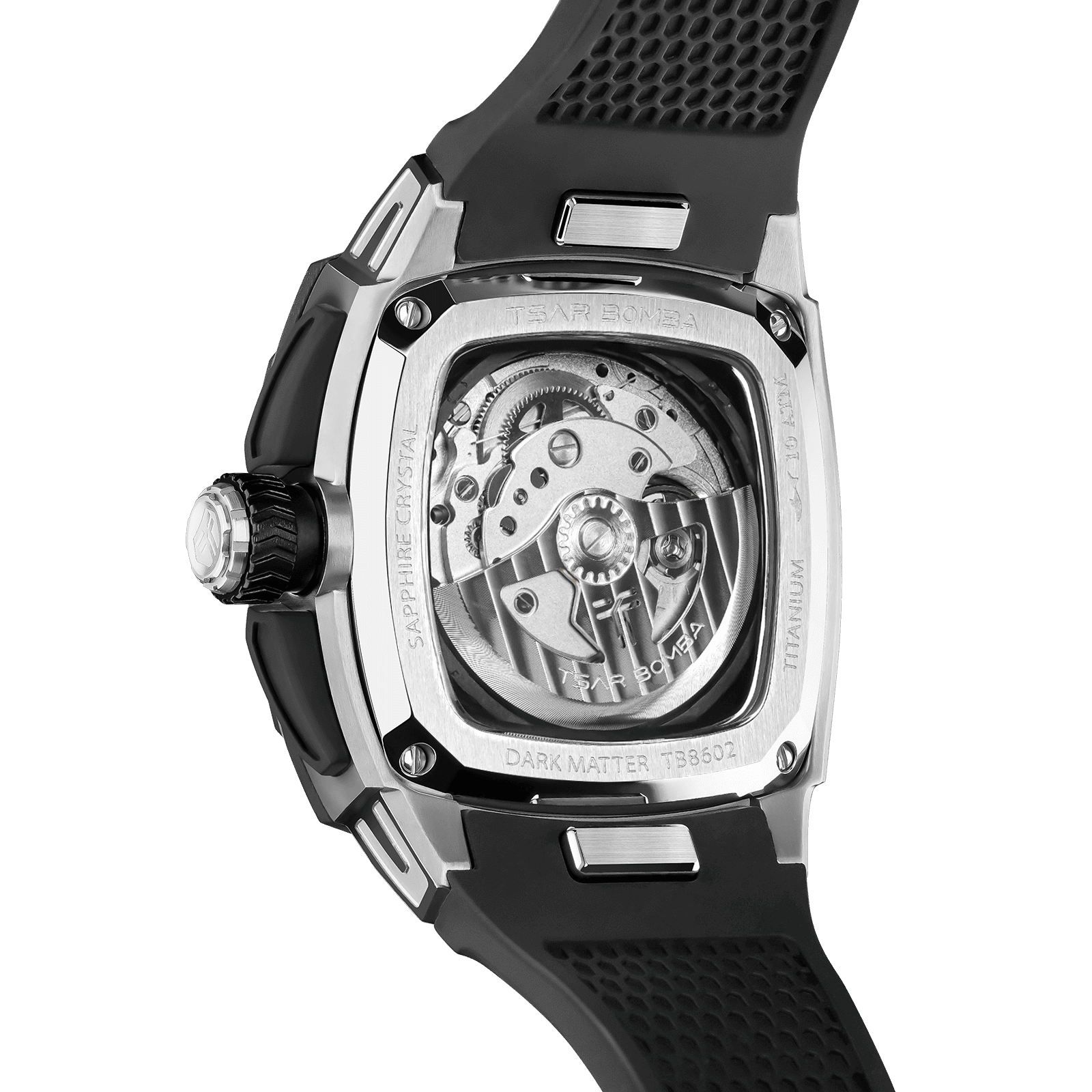 TSAR BOMBA Dark Matter 2 Carbon Fiber -Interchangeable Automatic Watch