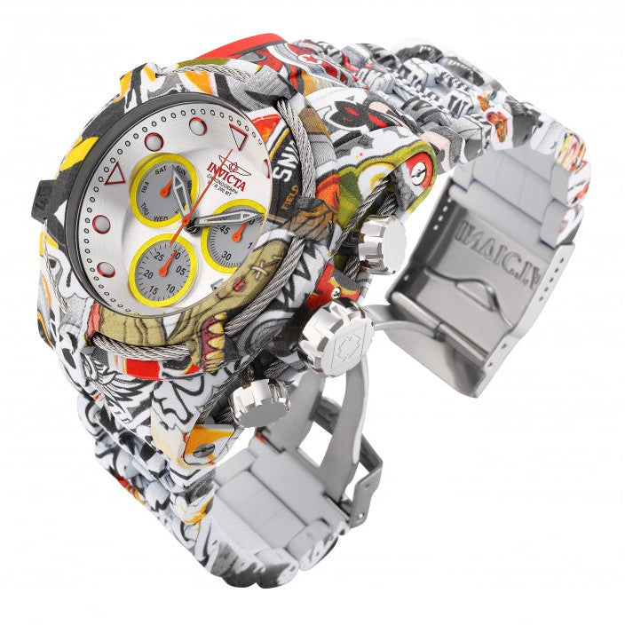 INVICTA Men's Bolt Graffiti Chronograph 53mm Watch