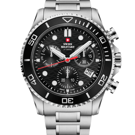 Swiss Military SM34101.01 – Military XL Chronograph Watch image 0