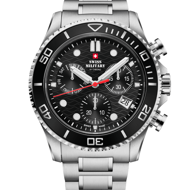 Swiss Military SM34101.01 – Military XL Chronograph Watch image 0