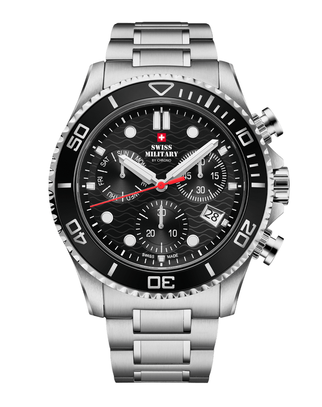 Swiss Military SM34101.01 – Military XL Chronograph Watch image 0