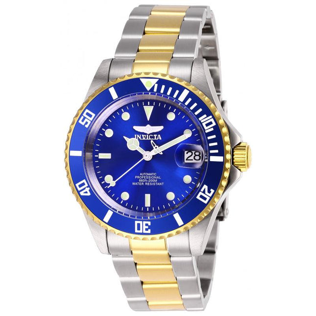 INVICTA Men's Pro Diver Automatic 40mm Watch Two Tone/Smurf