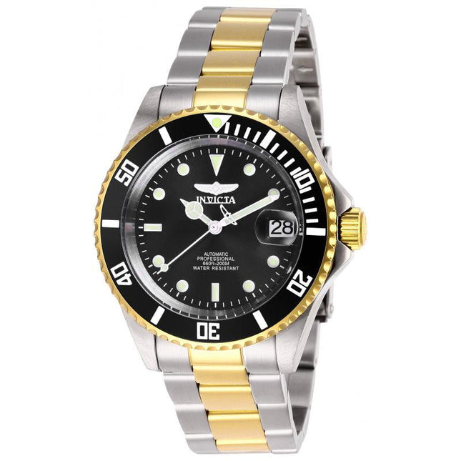 INVICTA Men's Pro Diver Automatic 40mm Watch Two Tone/Black