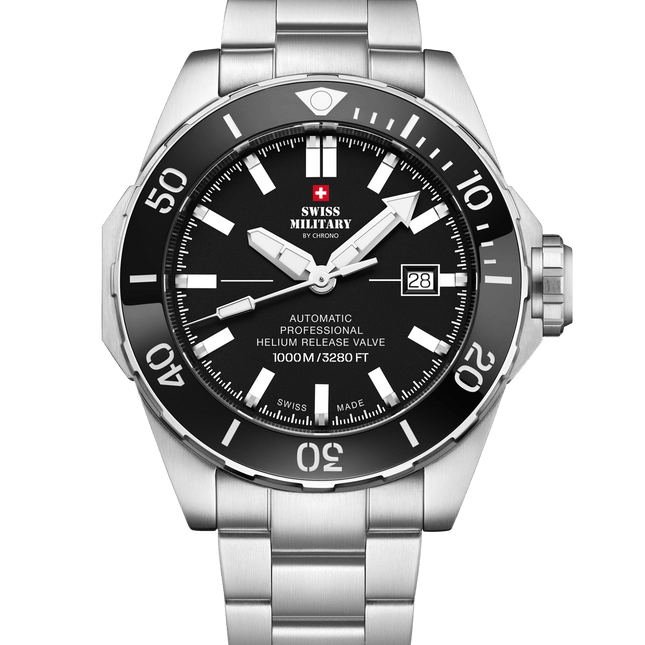 Swiss Military SMA34092.01 – 1000M Automatic Dive Watch image 0