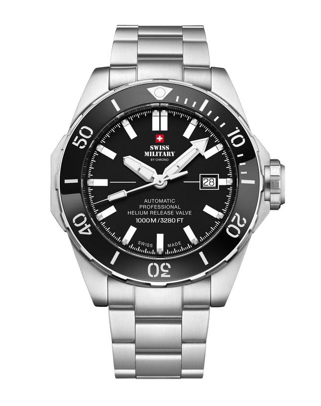 Swiss Military SMA34092.01 – 1000M Automatic Dive Watch image 0