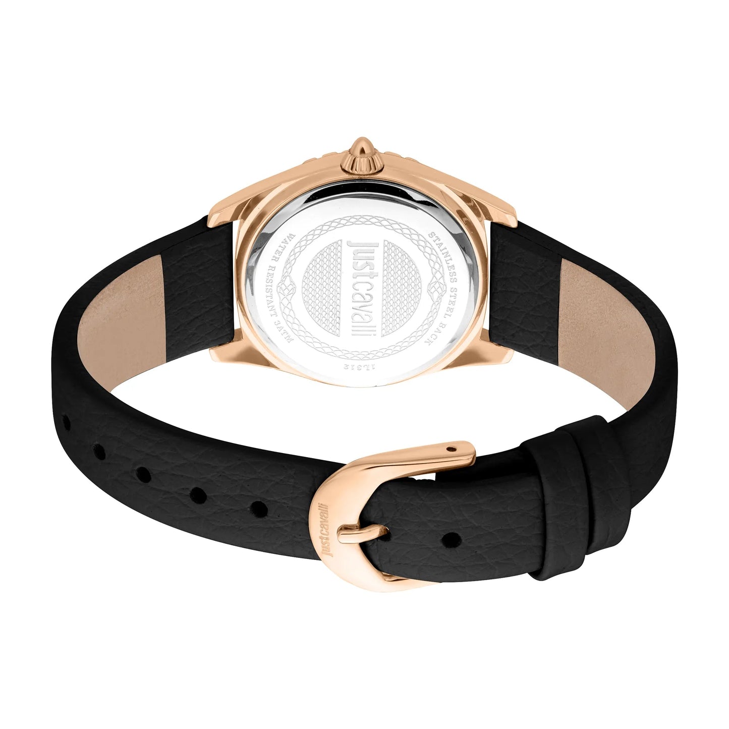 Just Cavalli SET Indomitable Animalier Leather Black Violet image 1