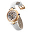 INVICTA Women's Skeleton Automatic 34mm Rose Gold / White Watch