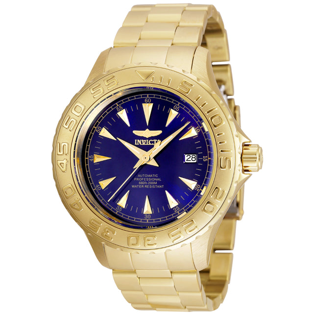 INVICTA Men's Pro Diver Automatic Professional 46mm Ghost 200m Gold / Blue Watch