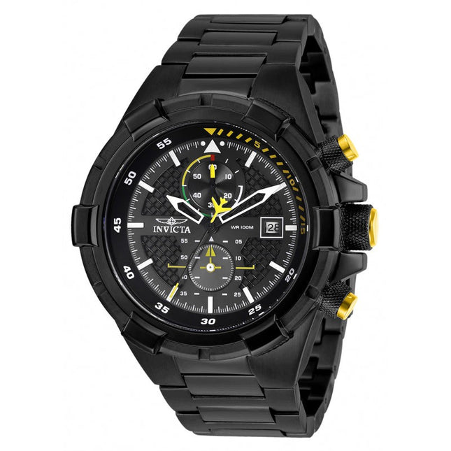 INVICTA Men's Aviator Pilot Chronograph 50mm Black Edition Watch