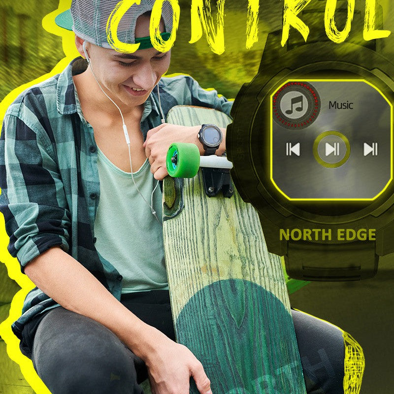 NORTH EDGE Tactical Mars 2 Smart Watch Black image 6