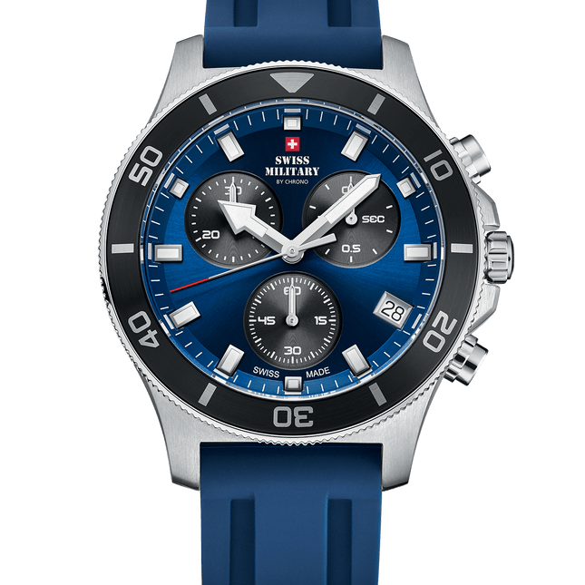 Swiss Military SM34067.08 – Swiss Sports Chronograph Watch for Men image 0