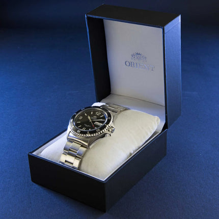 ORIENT Men's MAKO II Automatic Power Reserve Watch Black image 1